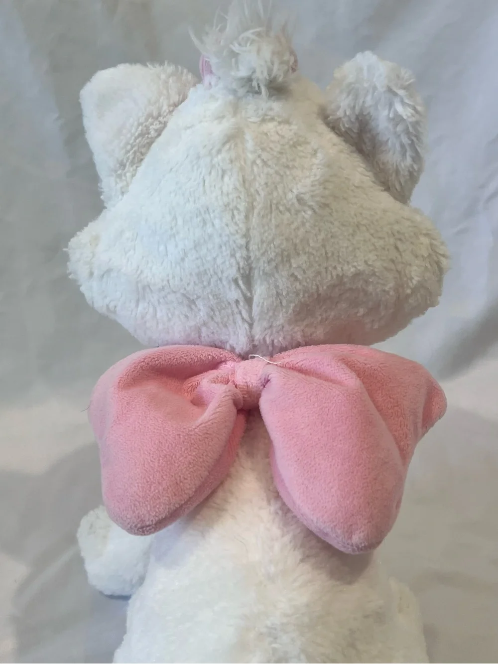 Disney Marie Aristocats Plush Cat Pink Bow Disney Collection